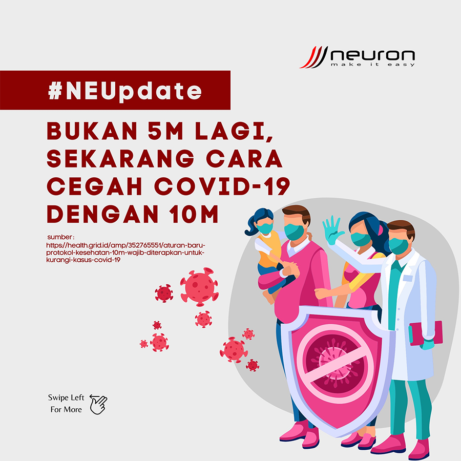 Bukan 5 M lagi, Sekarang Cara Cegah Covid-19 Dengan 10 M